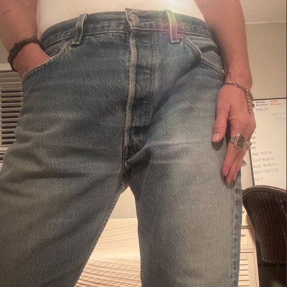 Vintage USA Levis 501 🔥 32/27 - Picture 1 of 9